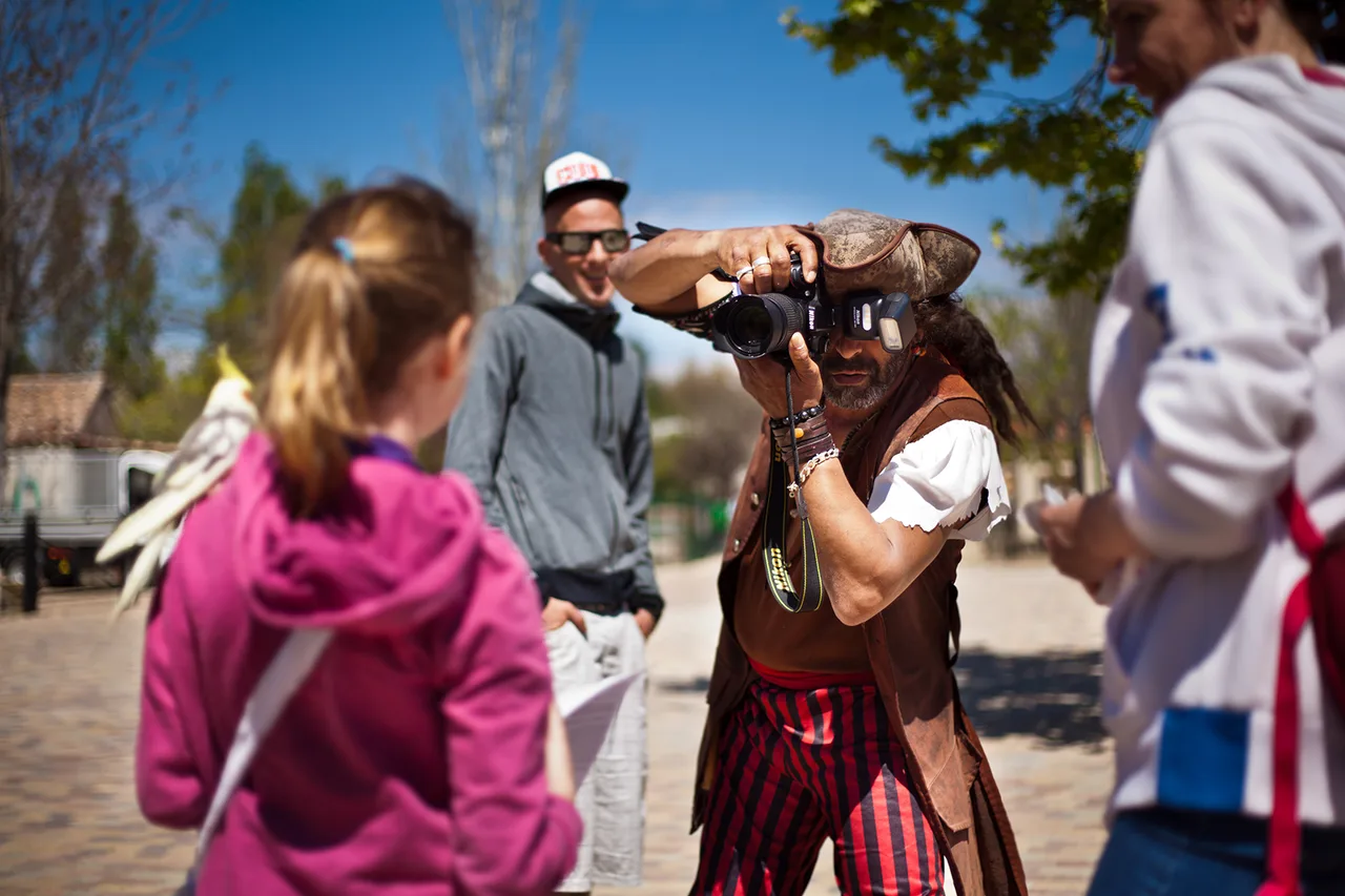 Photographie immersive en parc